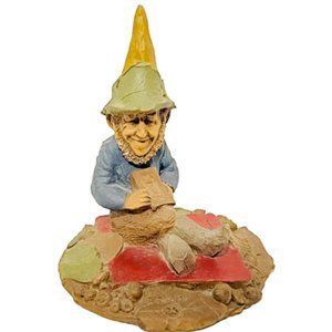 Tom Clark Gnome Figurine vtg sculpture SIGNED elf Cairn Jack Diamonds 1038 cards